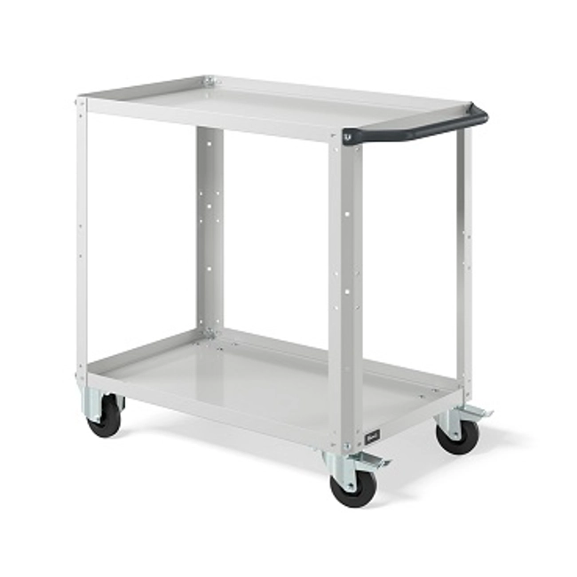 Vendita online Carrello Clever 0903 Small mm.904x515x817H - Grigio Chiaro RAL7035